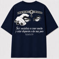 Camiseta JOYITAS de REVIVAL, detalle del estampado